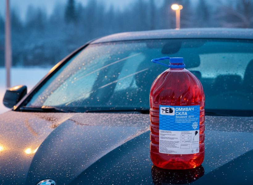 Омивач скла -80°C ультраконцентрат TED — зимовий захист та видимість