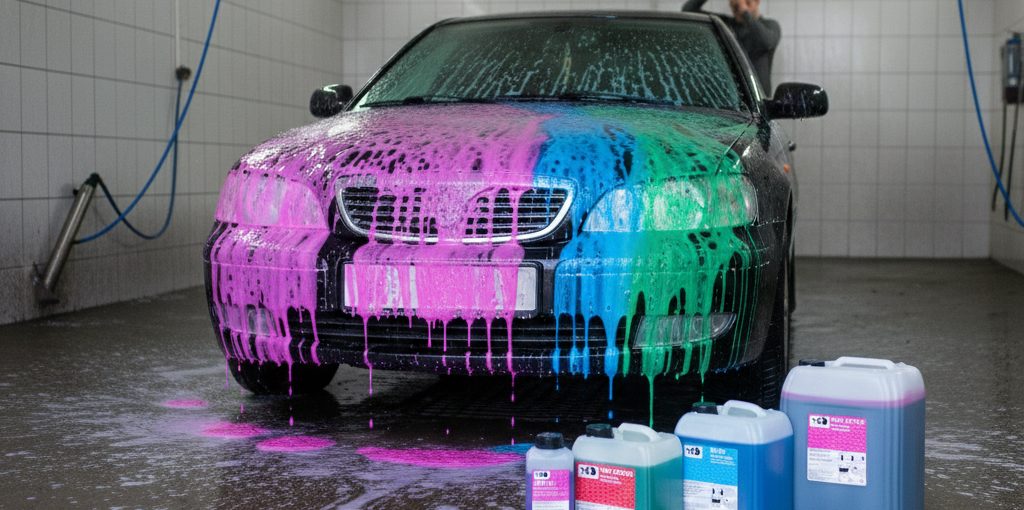 Чому піна погано тримається на авто? ТОП-7 причин та рішення для автомийок