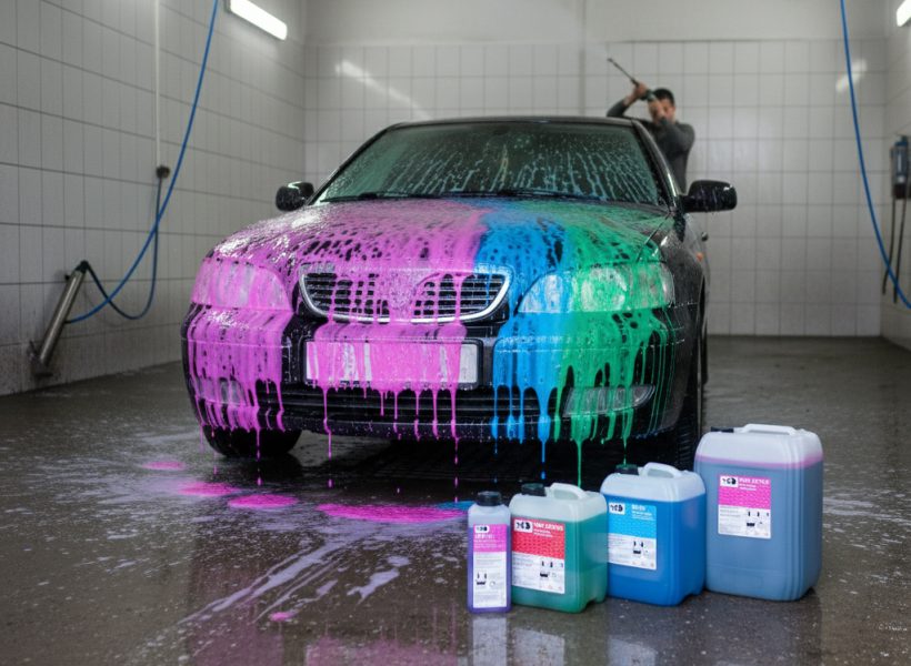 Чому піна погано тримається на авто? ТОП-7 причин та рішення для автомийок