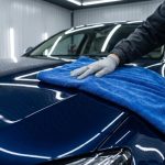 How to Properly Dry Your Car with a Microfiber Towel to Prevent Water Spots, and an Explanation of Why Spots Appear on the Car Body After Washing.